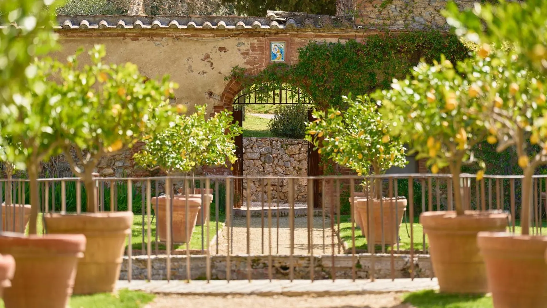 皮恩扎Monastero Sant'Anna In Camprena别墅 农家乐