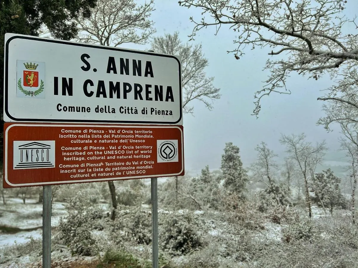 Villa Monastero Sant'Anna In Camprena à Pienza Séjour à la ferme